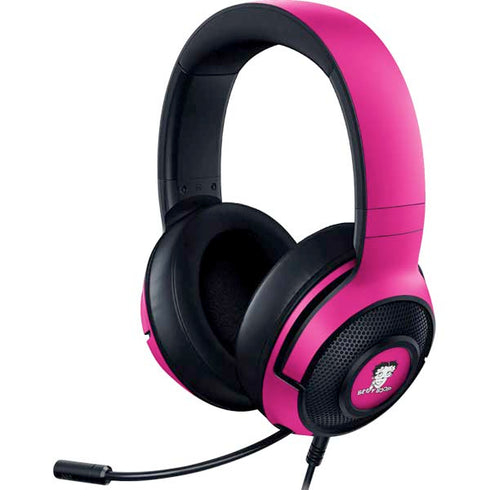 Betty Boop Pink Background Razer Kraken X Skin